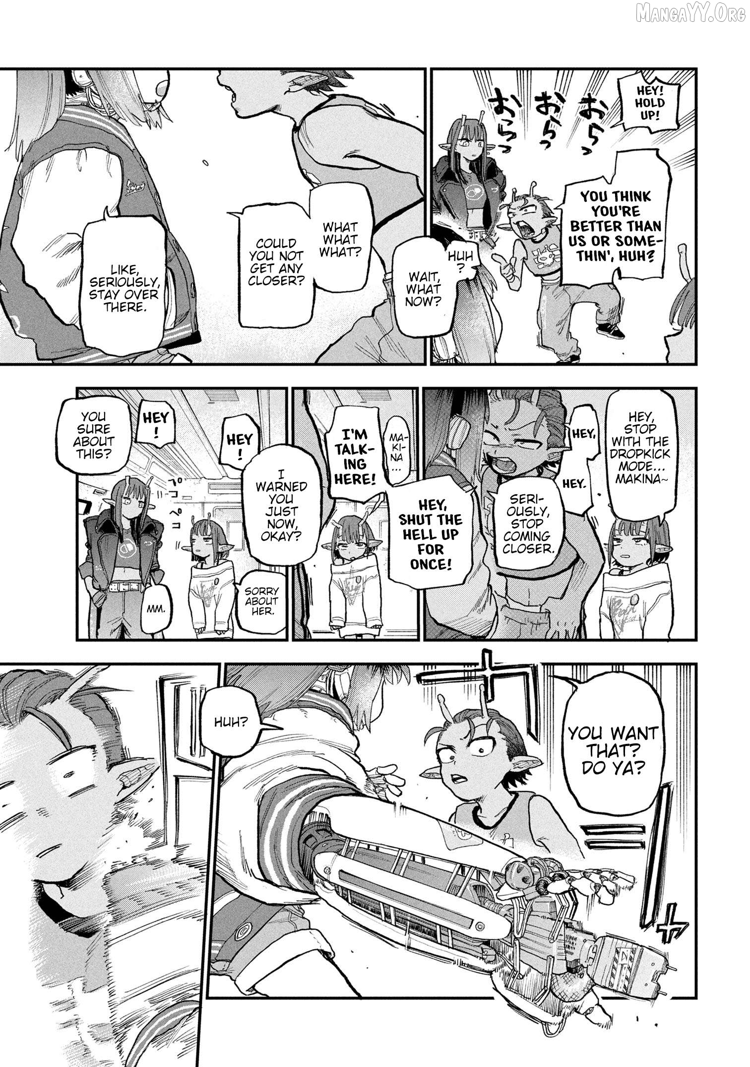 Ginga Tokkyuu – Milky Subway Chapter 4 - Page 9