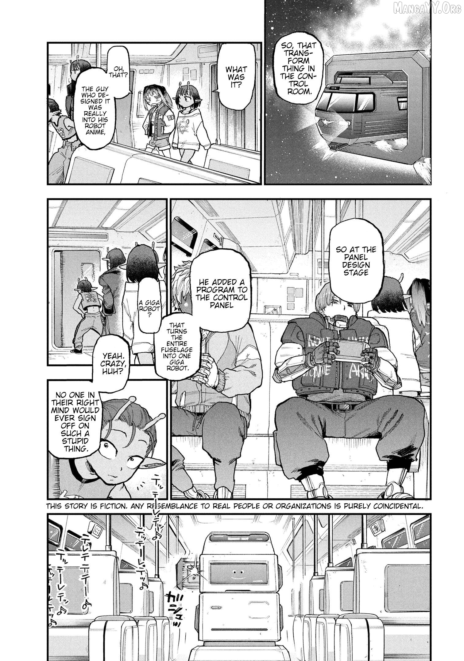 Ginga Tokkyuu – Milky Subway Chapter 5 - Page 1