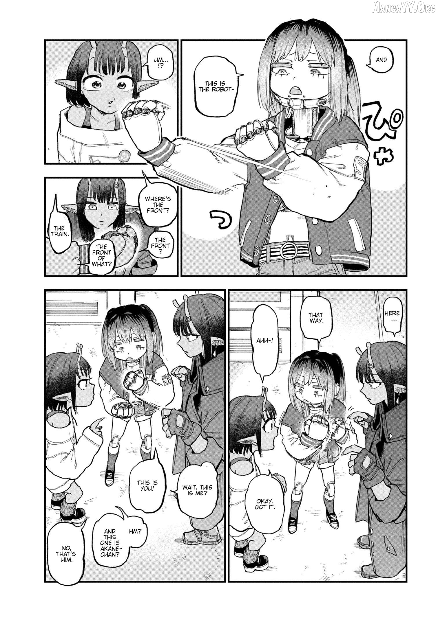 Ginga Tokkyuu – Milky Subway Chapter 5 - Page 13
