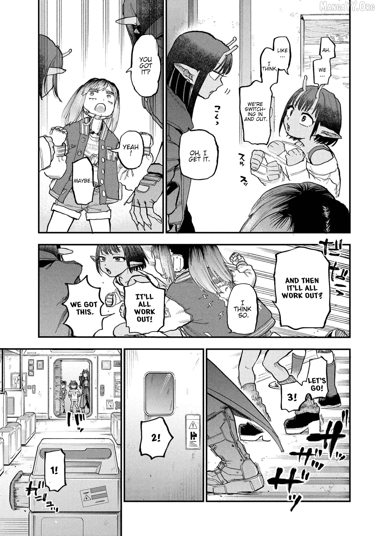 Ginga Tokkyuu – Milky Subway Chapter 5 - Page 15