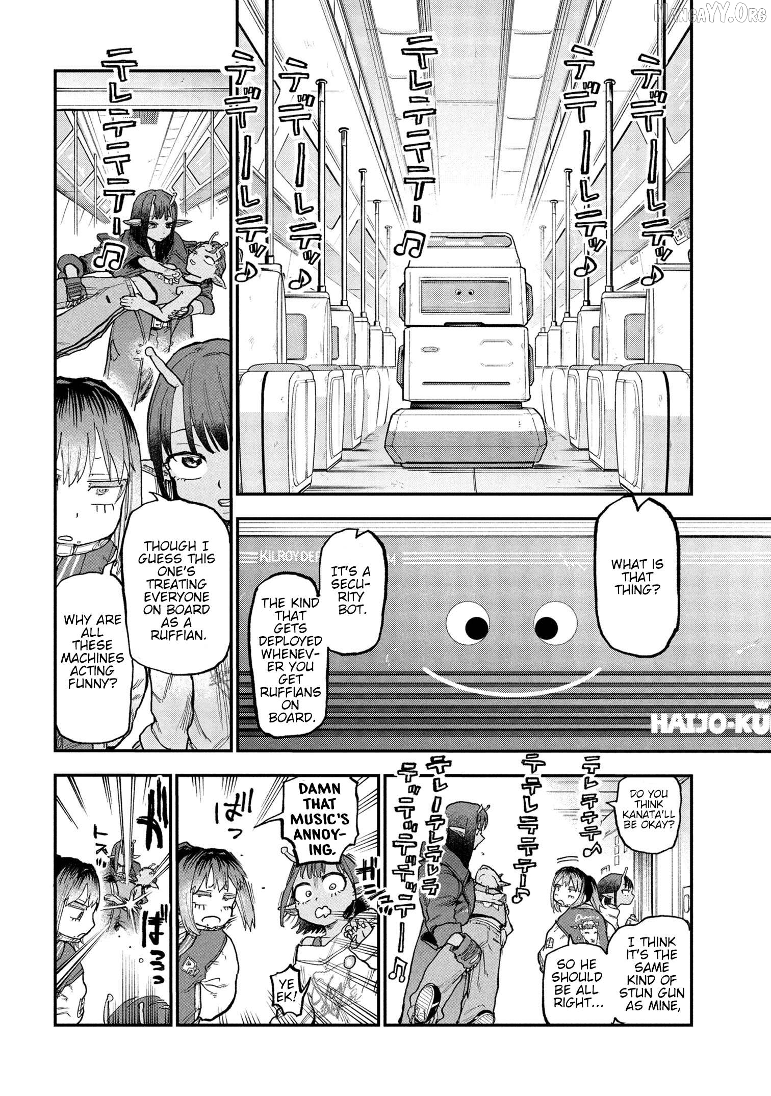 Ginga Tokkyuu – Milky Subway Chapter 5 - Page 4