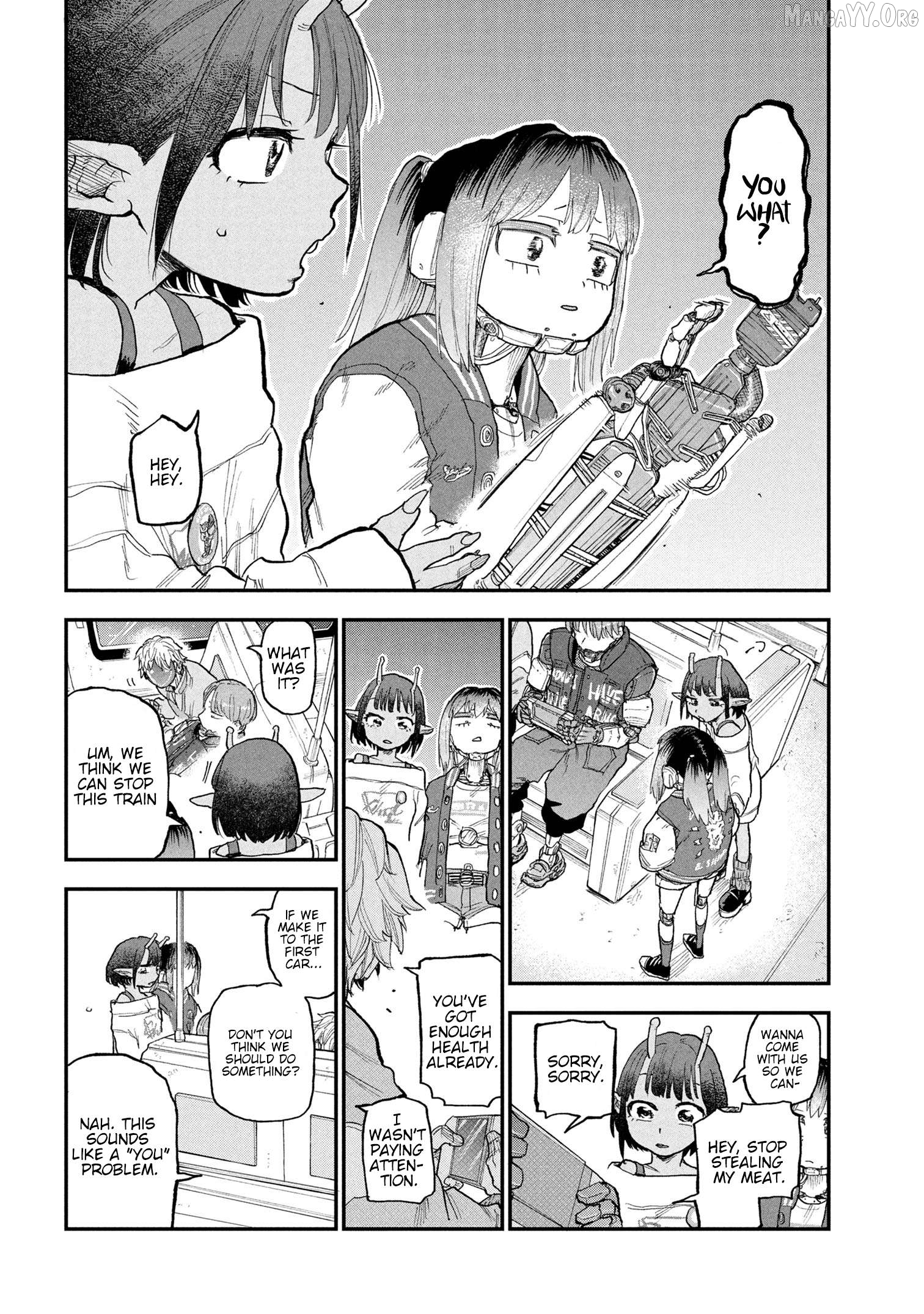 Ginga Tokkyuu – Milky Subway Chapter 5 - Page 6