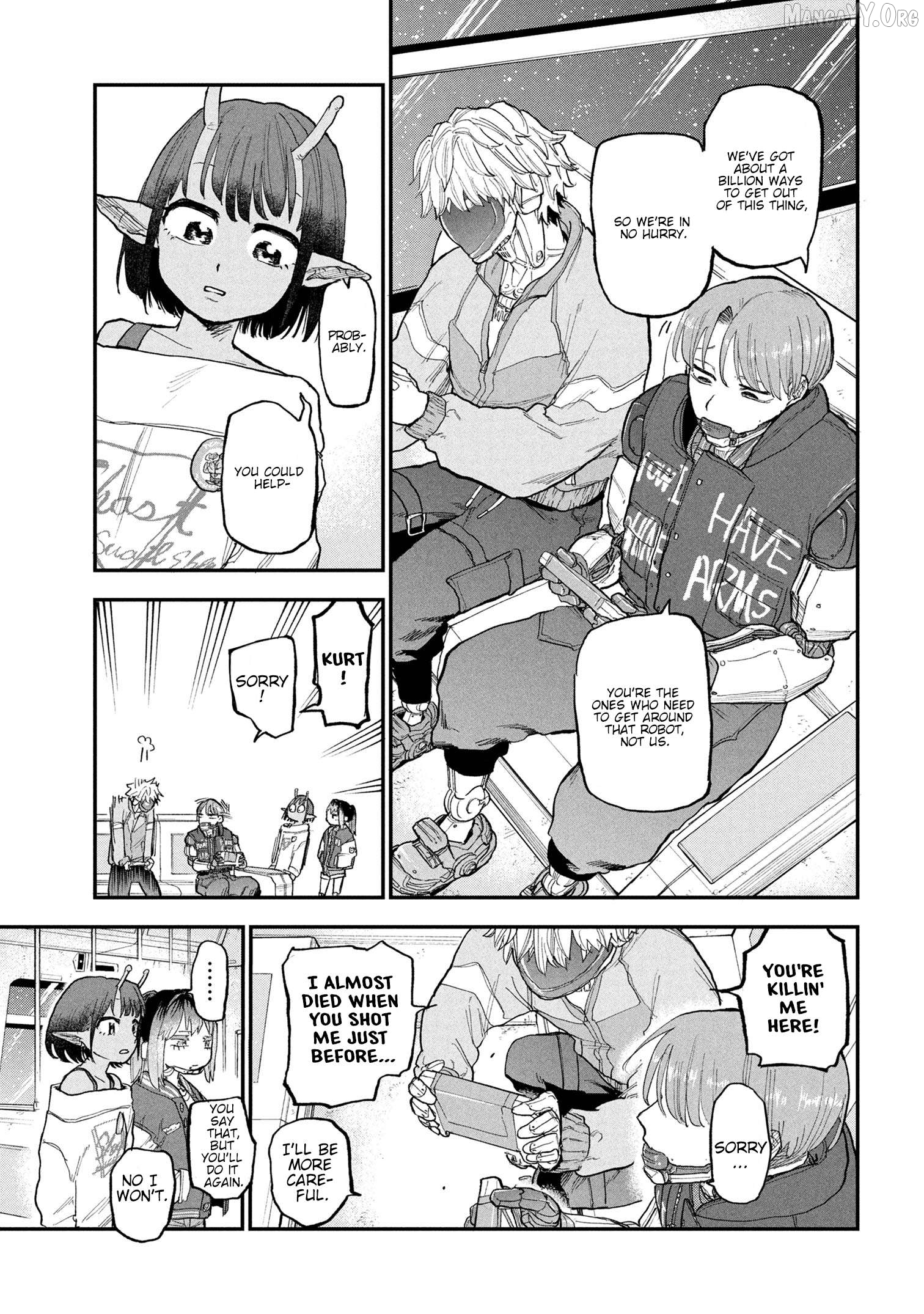 Ginga Tokkyuu – Milky Subway Chapter 5 - Page 7