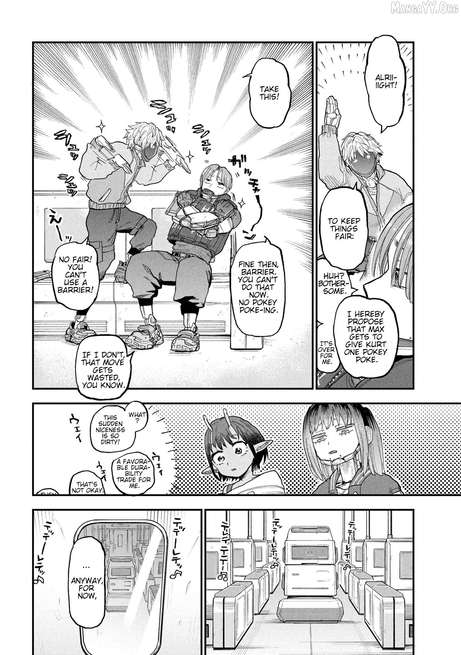 Ginga Tokkyuu – Milky Subway Chapter 5 - Page 8