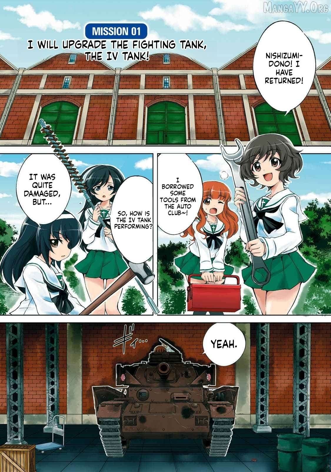 Girls und Panzer – Senshado no Susume Chapter 1 - Page 2