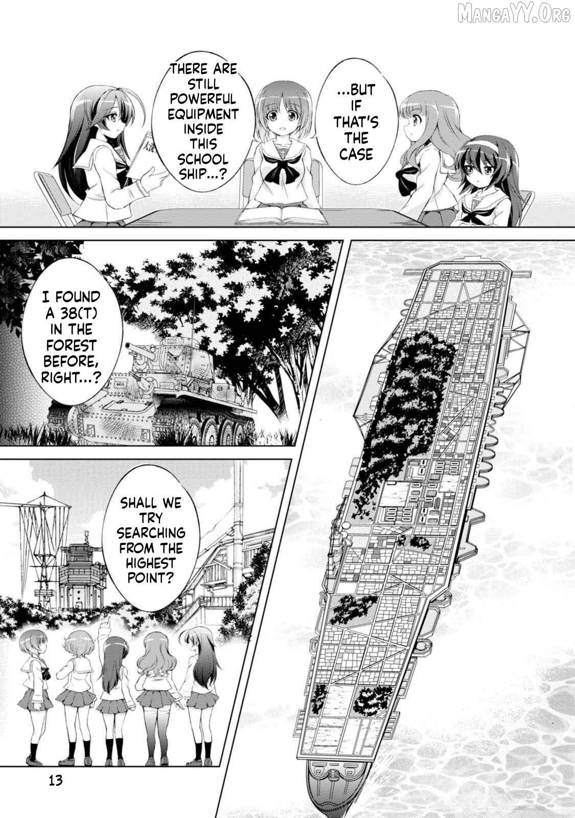 Girls und Panzer – Senshado no Susume Chapter 1 - Page 14