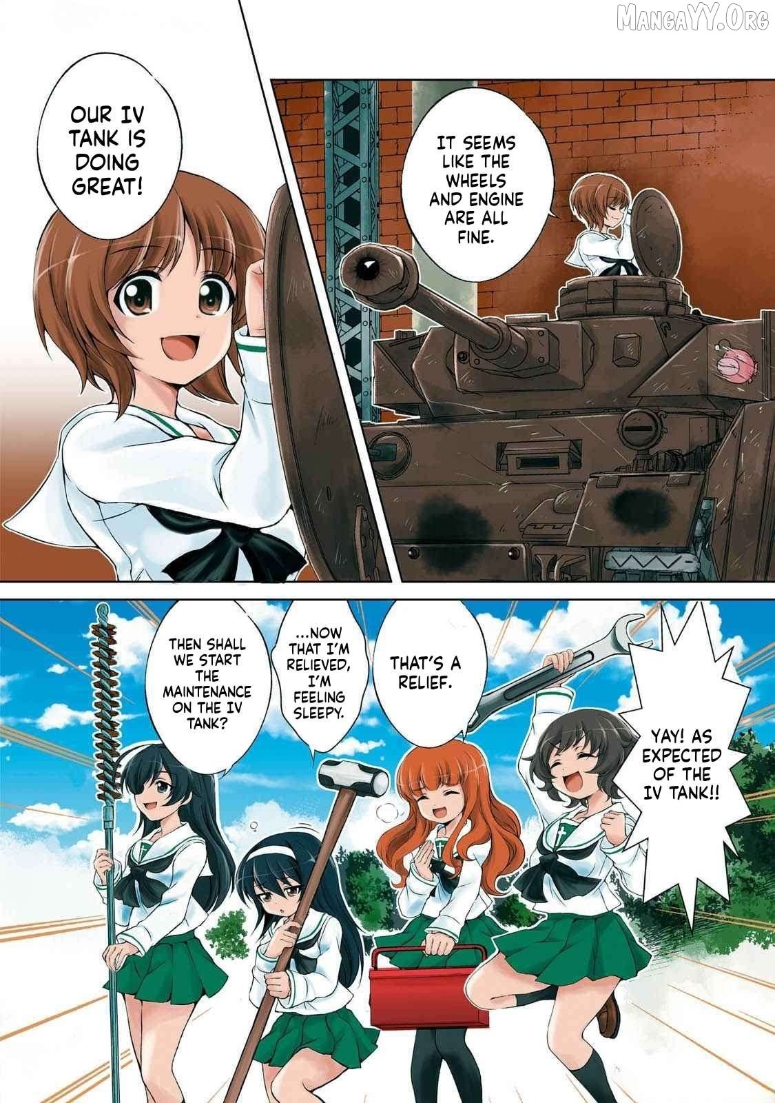 Girls und Panzer – Senshado no Susume Chapter 1 - Page 3