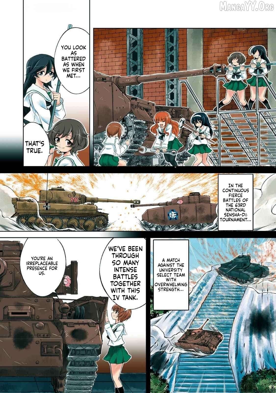 Girls und Panzer – Senshado no Susume Chapter 1 - Page 5