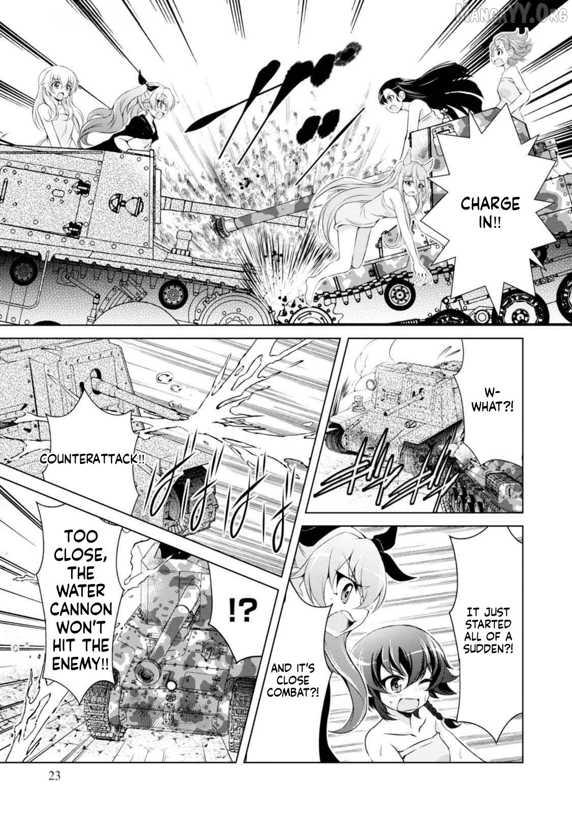 Girls und Panzer – Senshado no Susume Chapter 13 - Page 23