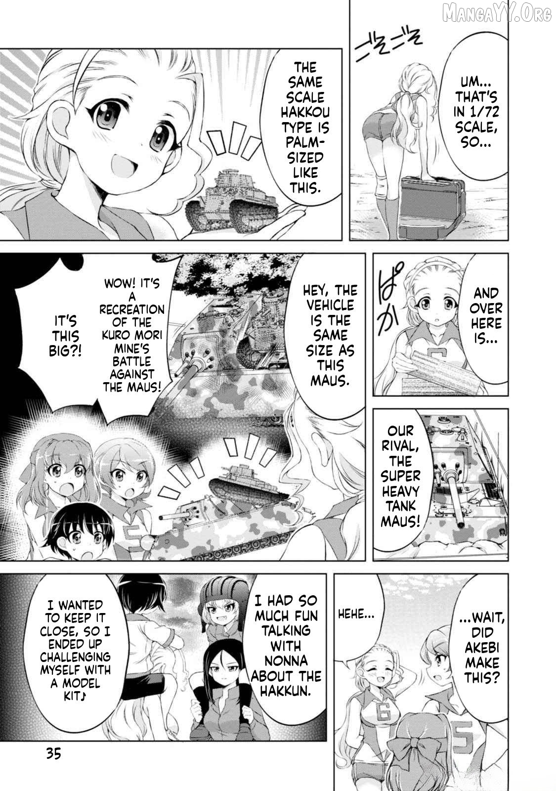 Girls und Panzer – Senshado no Susume Chapter 14 - Page 7