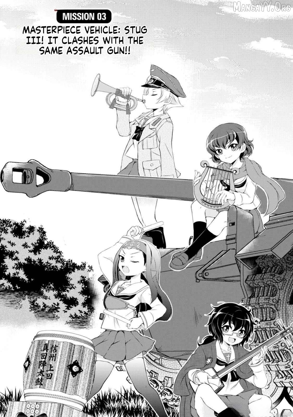 Girls und Panzer – Senshado no Susume Chapter 3 - Page 1
