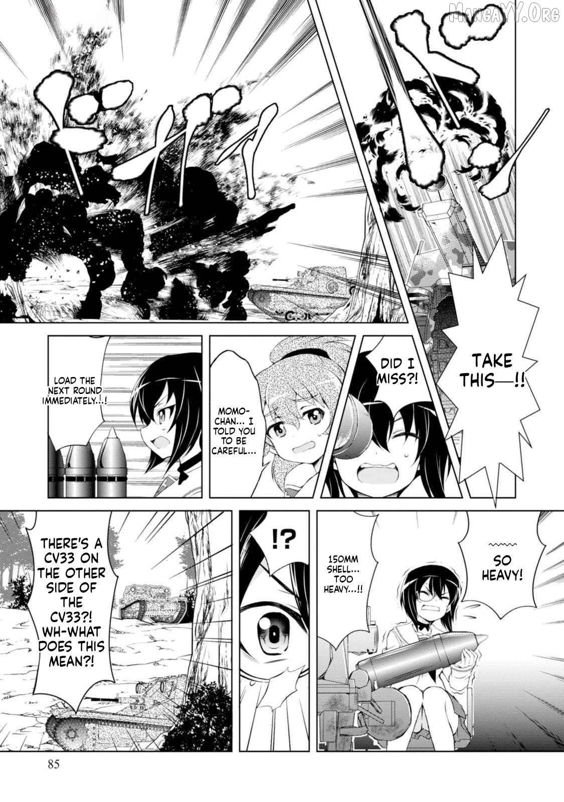 Girls und Panzer – Senshado no Susume Chapter 4 - Page 13