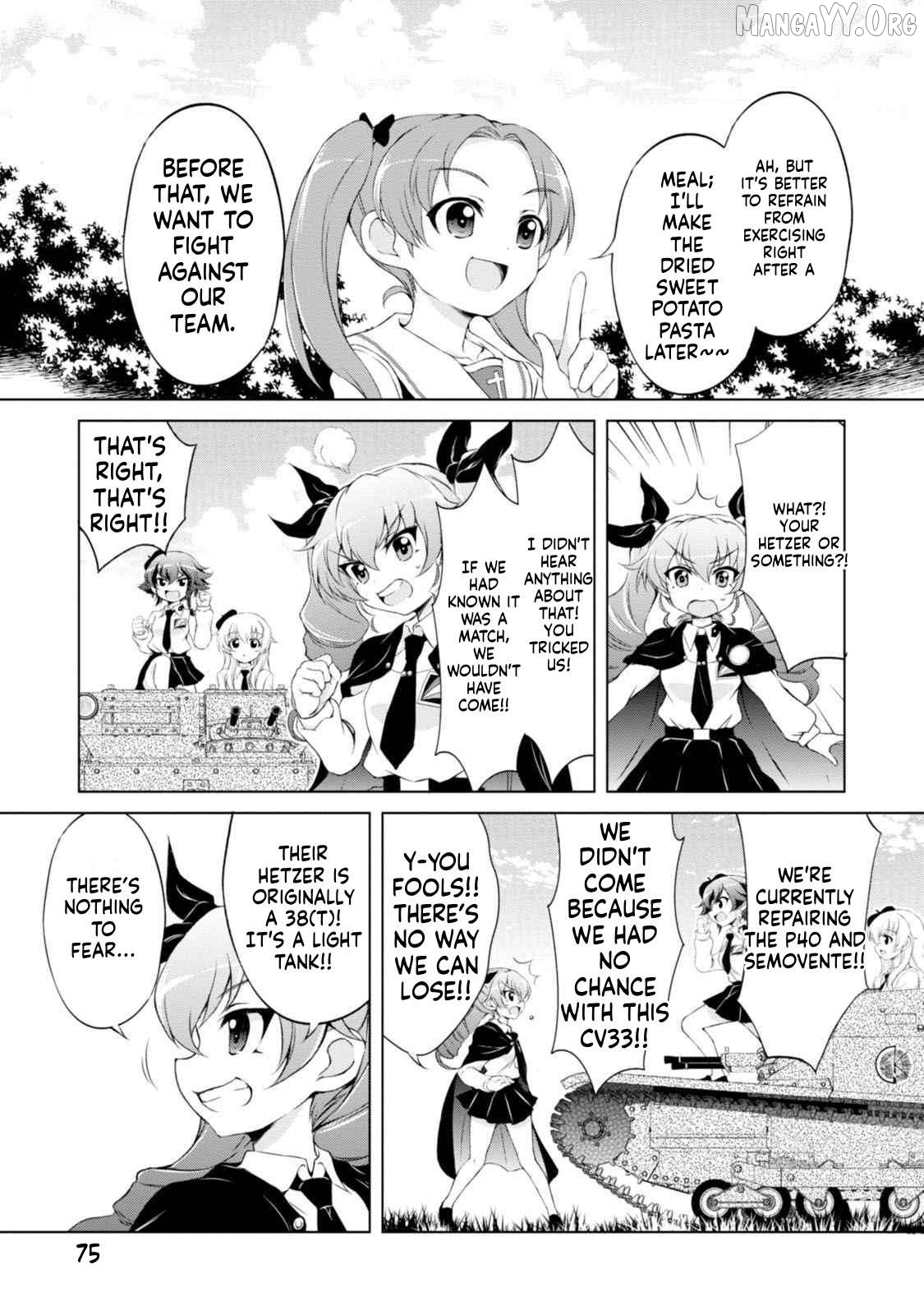 Girls und Panzer – Senshado no Susume Chapter 4 - Page 3