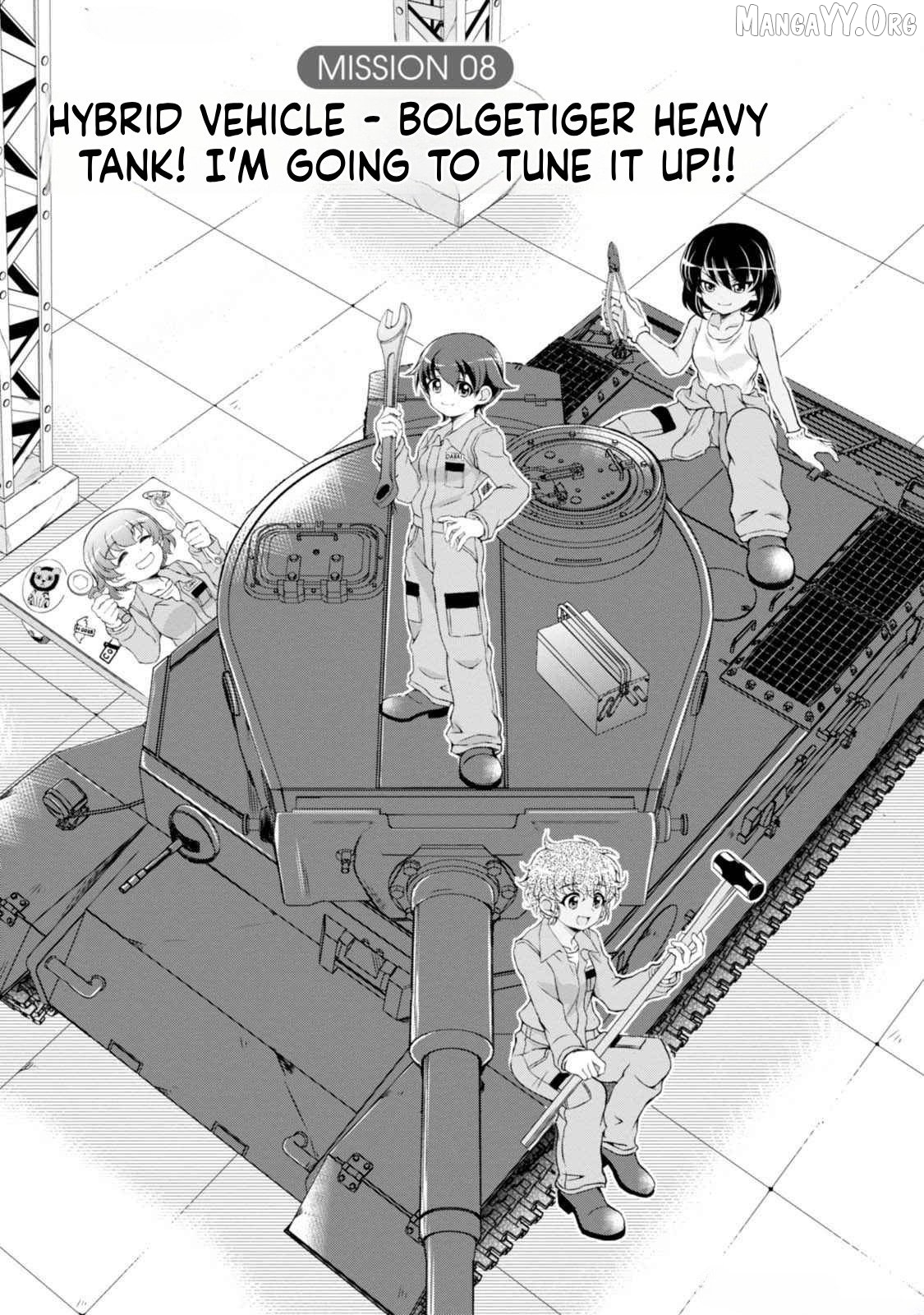 Girls und Panzer – Senshado no Susume Chapter 8 - Page 1
