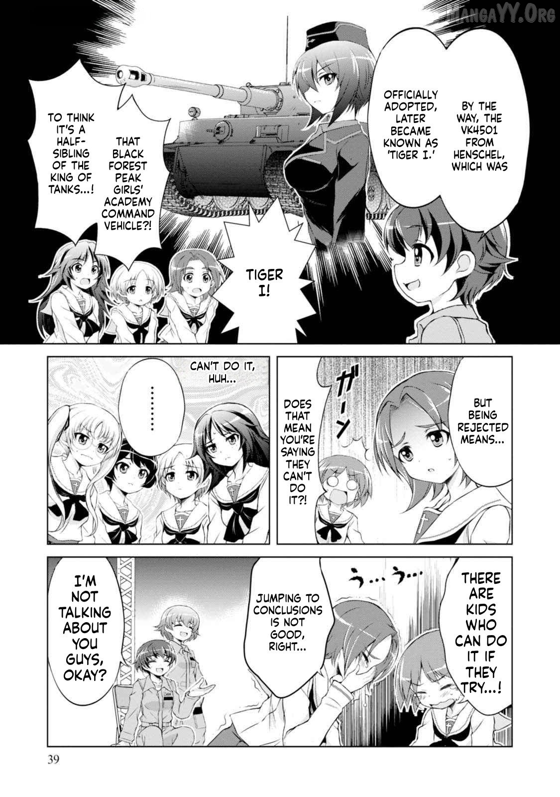 Girls und Panzer – Senshado no Susume Chapter 8 - Page 13