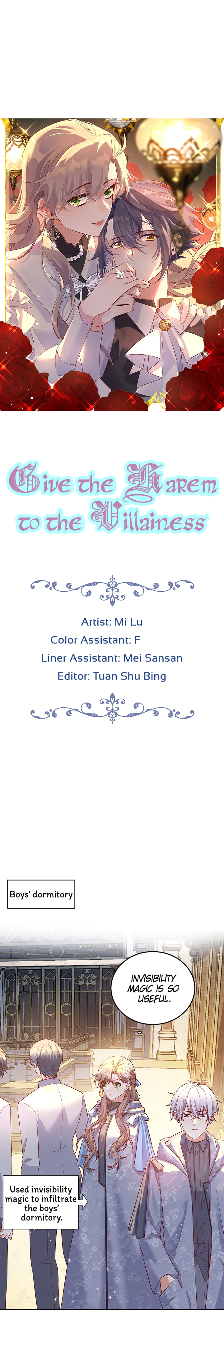 Give the Harem to the Villainess Chapter 11 - Page 1