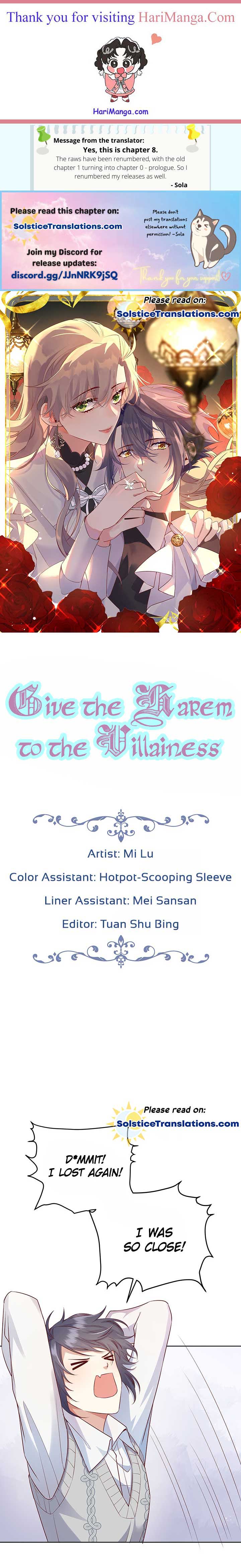 Give the Harem to the Villainess Chapter 8 - Page 1