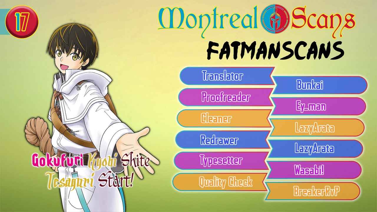 Gokufuri Kyohi Shite Tesaguri Start! Tokka Shinai Healer, Nakama to Wakarete Tabi ni Deru Chapter 17 - Page 1