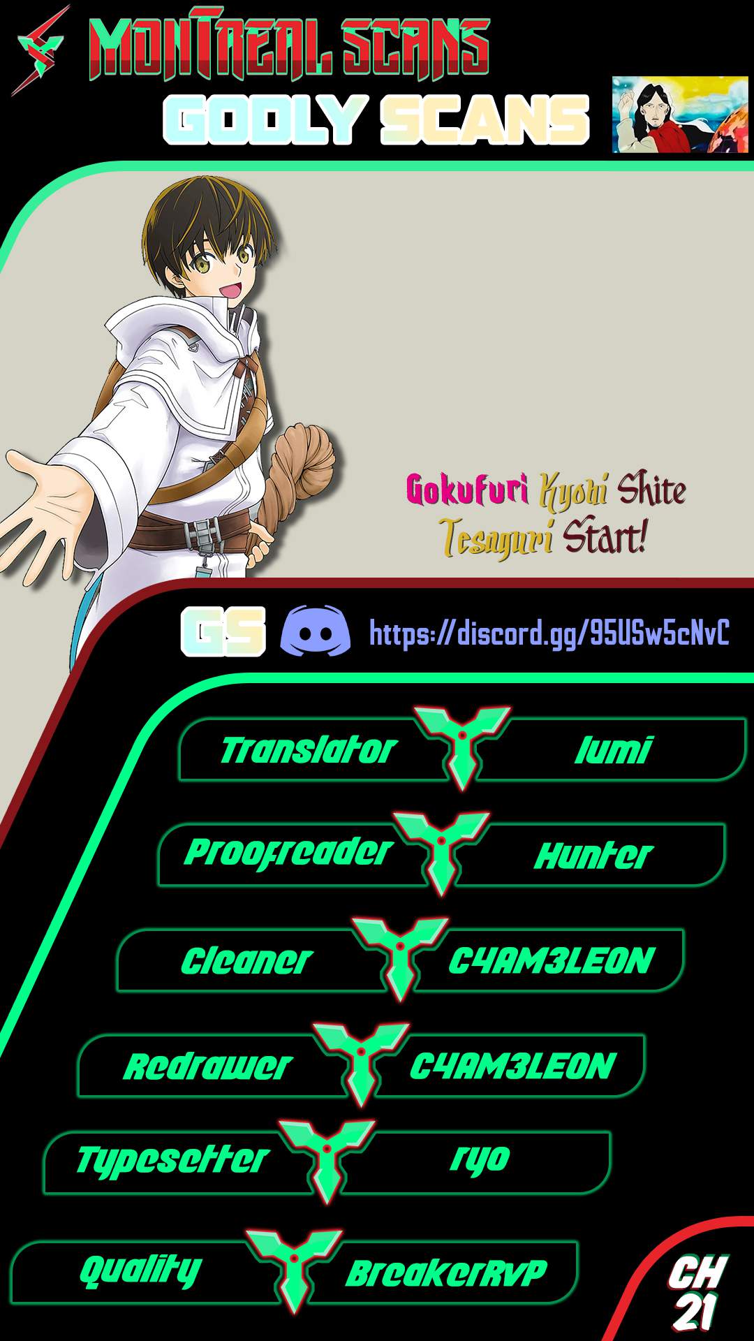 Gokufuri Kyohi Shite Tesaguri Start! Tokka Shinai Healer, Nakama to Wakarete Tabi ni Deru Chapter 21 - Page 1