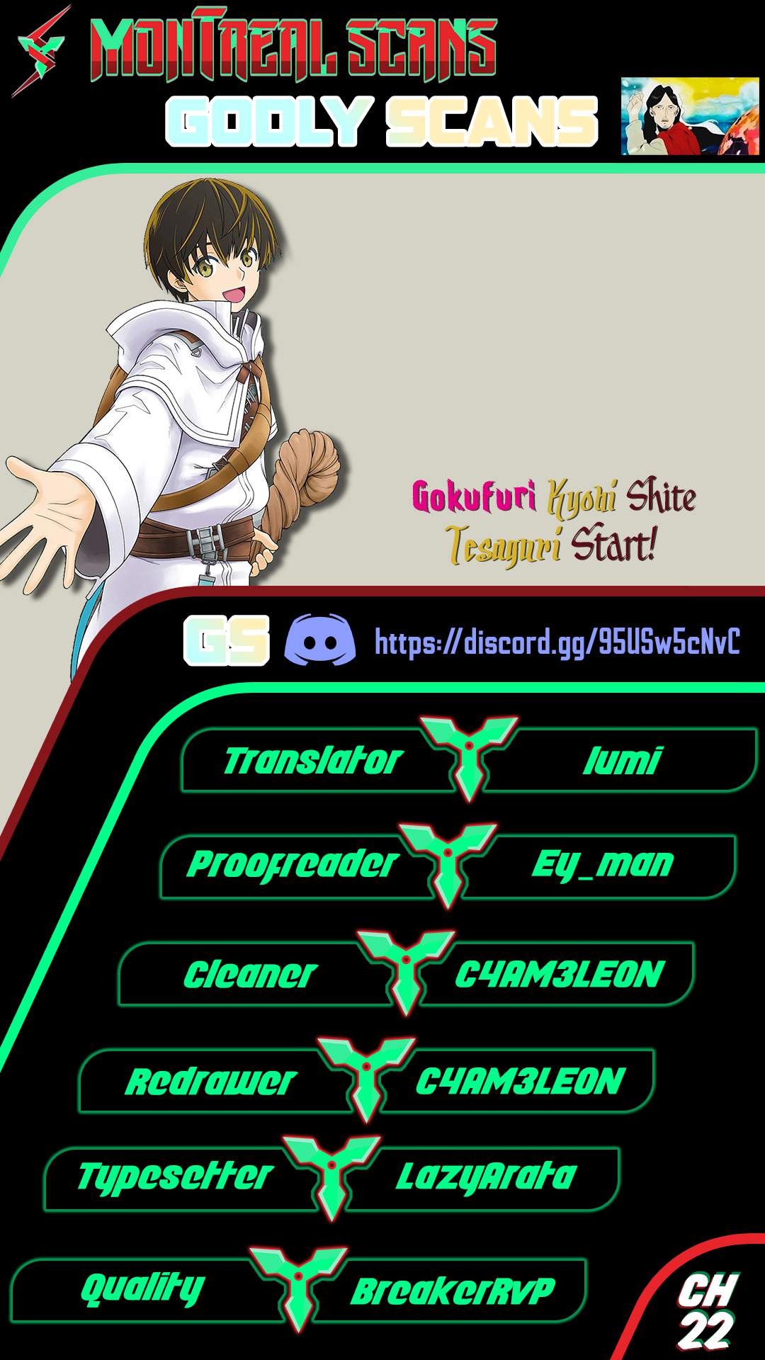 Gokufuri Kyohi Shite Tesaguri Start! Tokka Shinai Healer, Nakama to Wakarete Tabi ni Deru Chapter 22 - Page 1