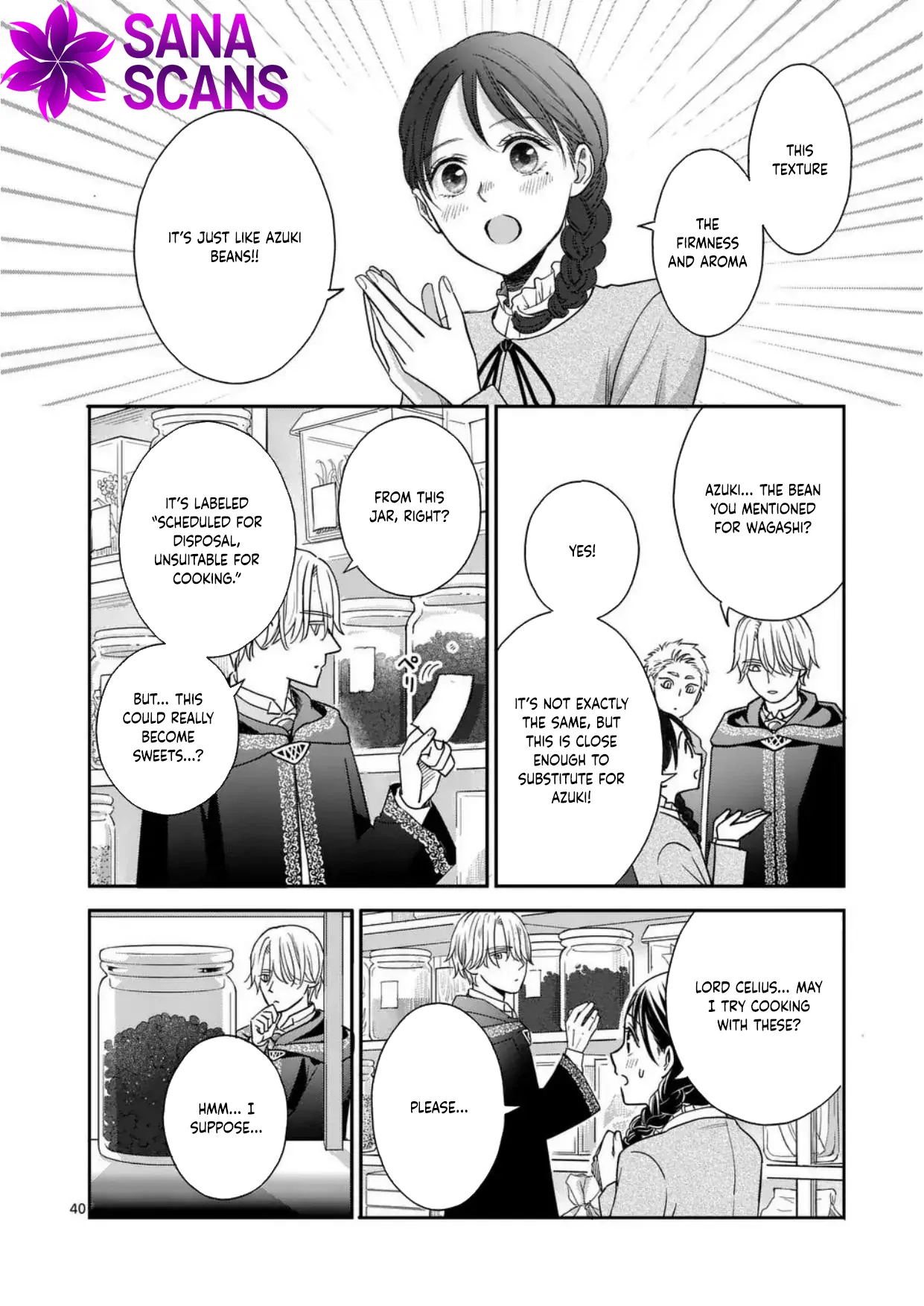 Got summoned to another world by accident, so I’ll just make Japanese sweets. Chapter 2 - Page 41