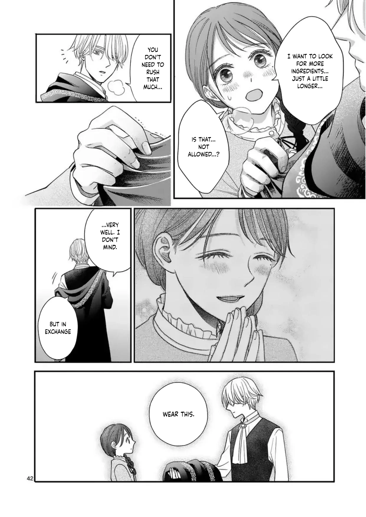 Got summoned to another world by accident, so I’ll just make Japanese sweets. Chapter 2 - Page 43