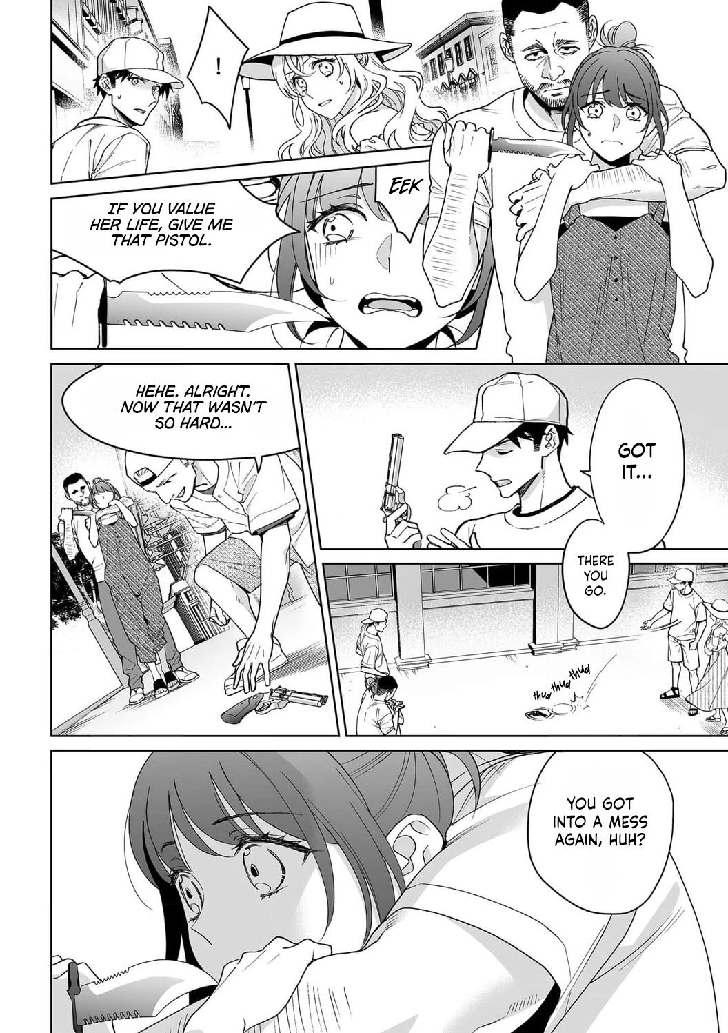 Goukon Aite wa Nikushoku Keikan?! Chapter 34 - Page 12