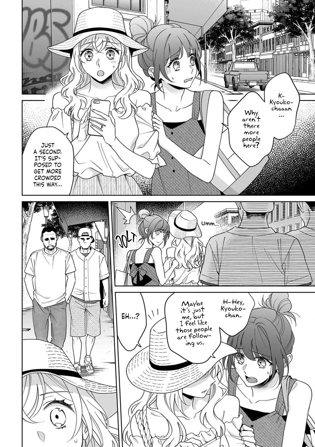 Goukon Aite wa Nikushoku Keikan?! Chapter 34 - Page 8