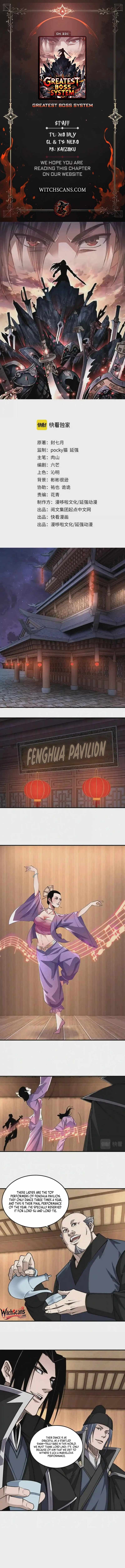 Greatest Boss System Chapter 231 - Page 1