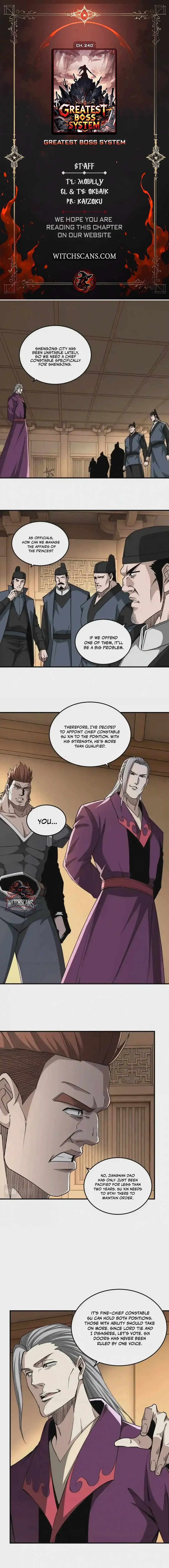 Greatest Boss System Chapter 240 - Page 1