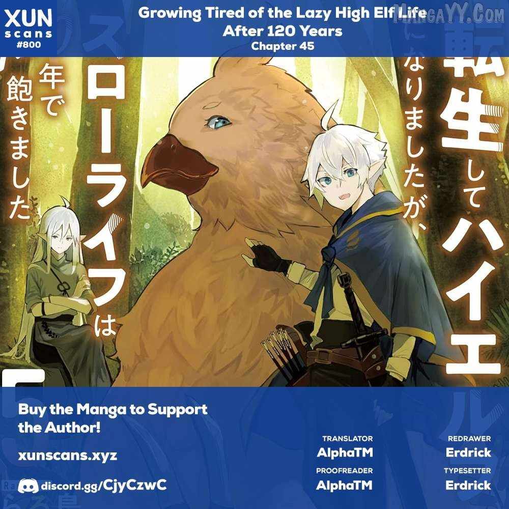 Growing Tired of the Lazy High Elf Life After 120 Years Chapter 45 - Page 1