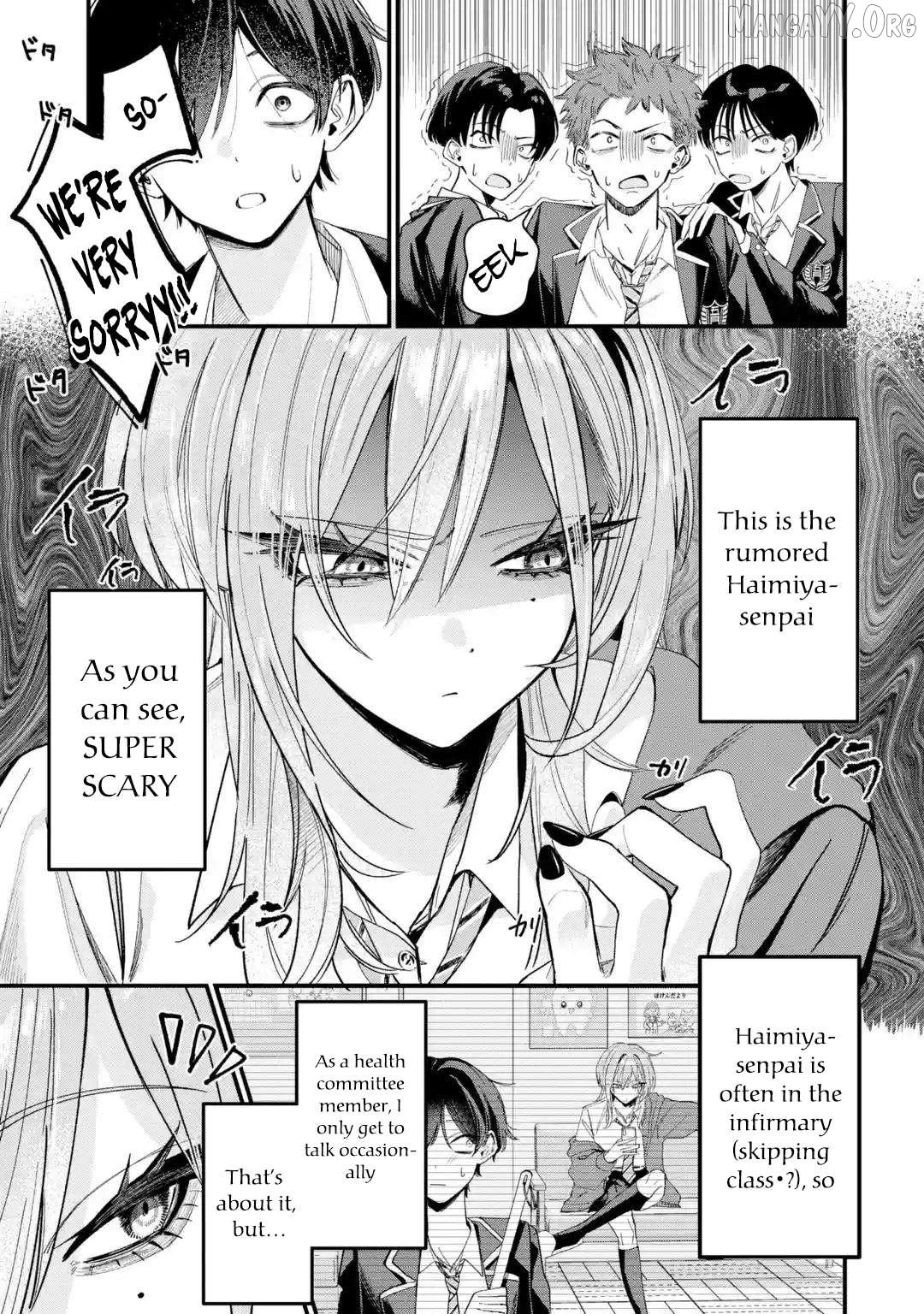 Haimiya-senpai wa Kowakute Kawaii Chapter 1 - Page 3