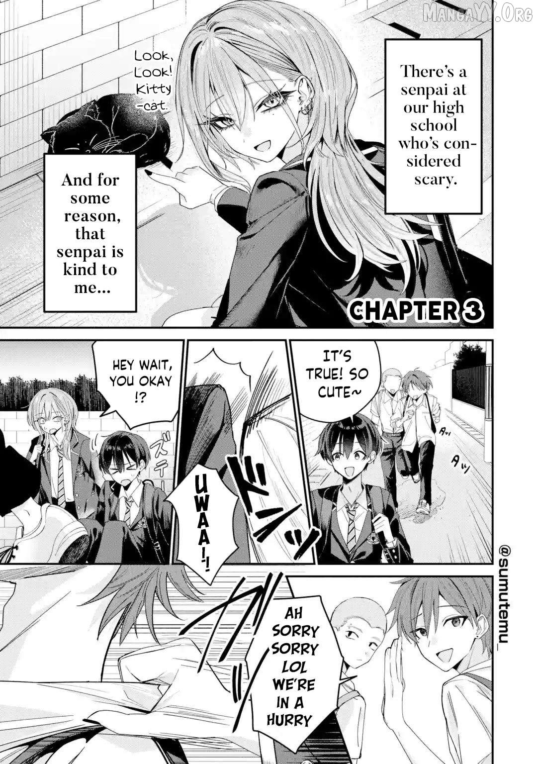 Haimiya-senpai wa Kowakute Kawaii Chapter 3 - Page 2