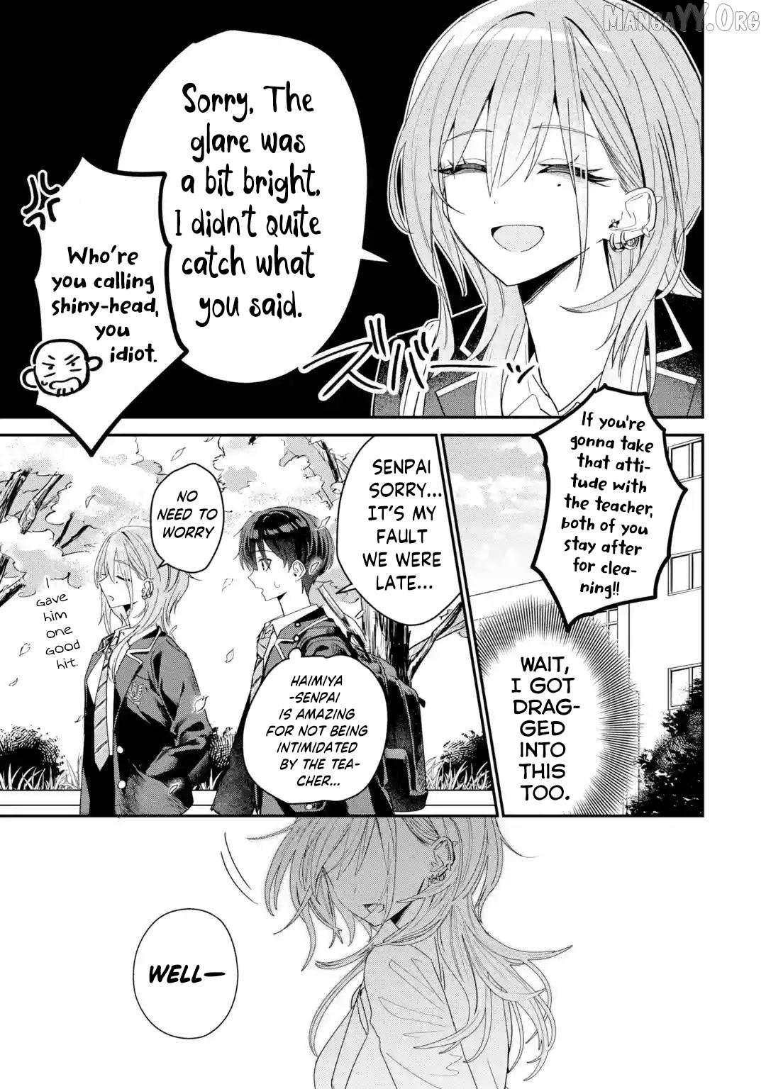 Haimiya-senpai wa Kowakute Kawaii Chapter 3 - Page 8