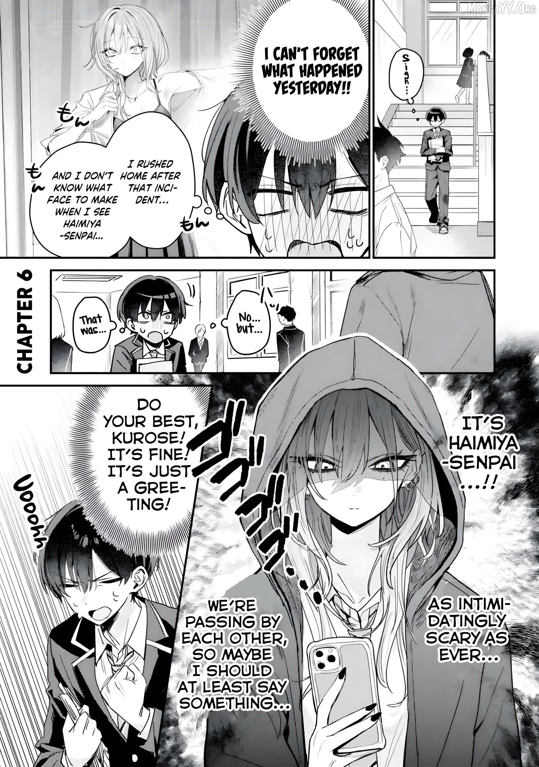 Haimiya-senpai wa Kowakute Kawaii Chapter 6 - Page 2