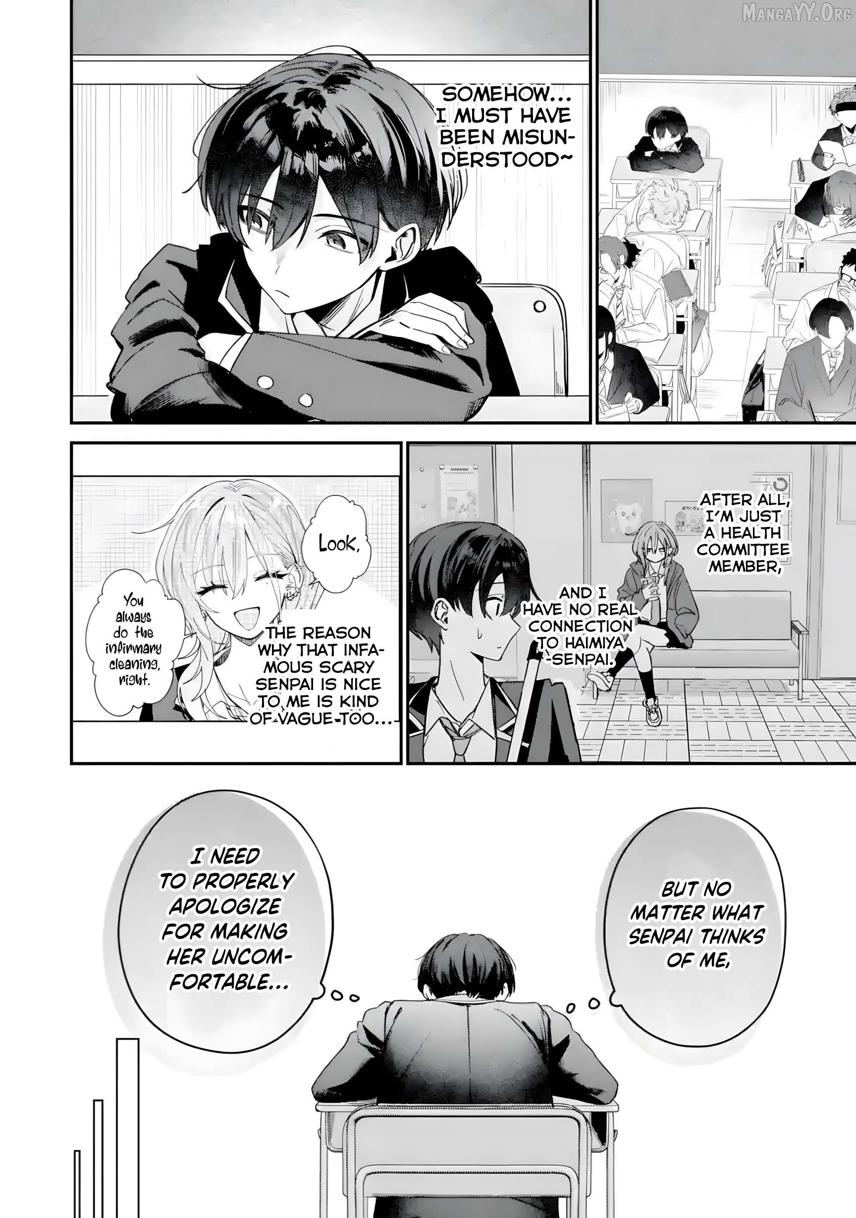 Haimiya-senpai wa Kowakute Kawaii Chapter 6 - Page 5