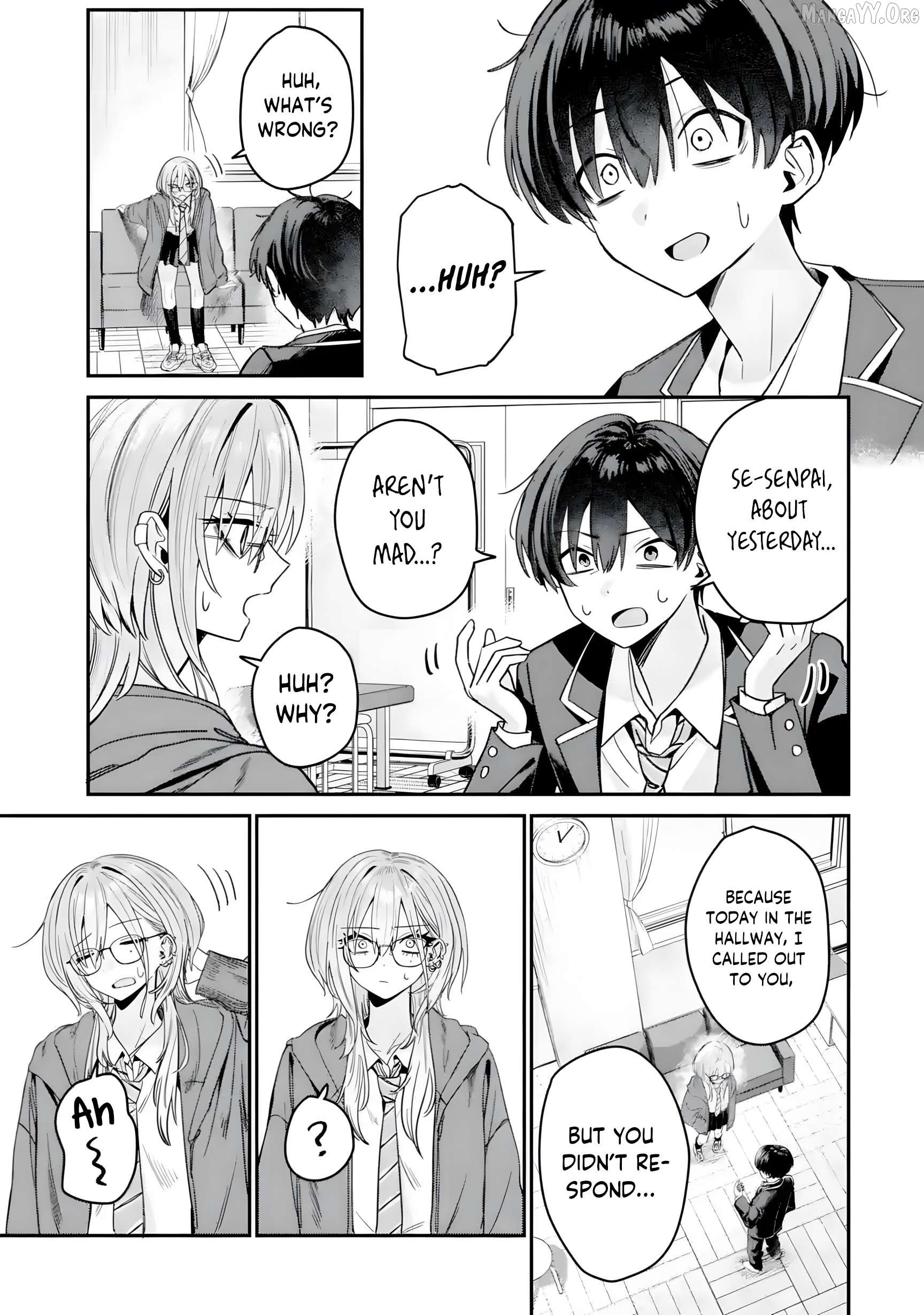 Haimiya-senpai wa Kowakute Kawaii Chapter 6 - Page 8