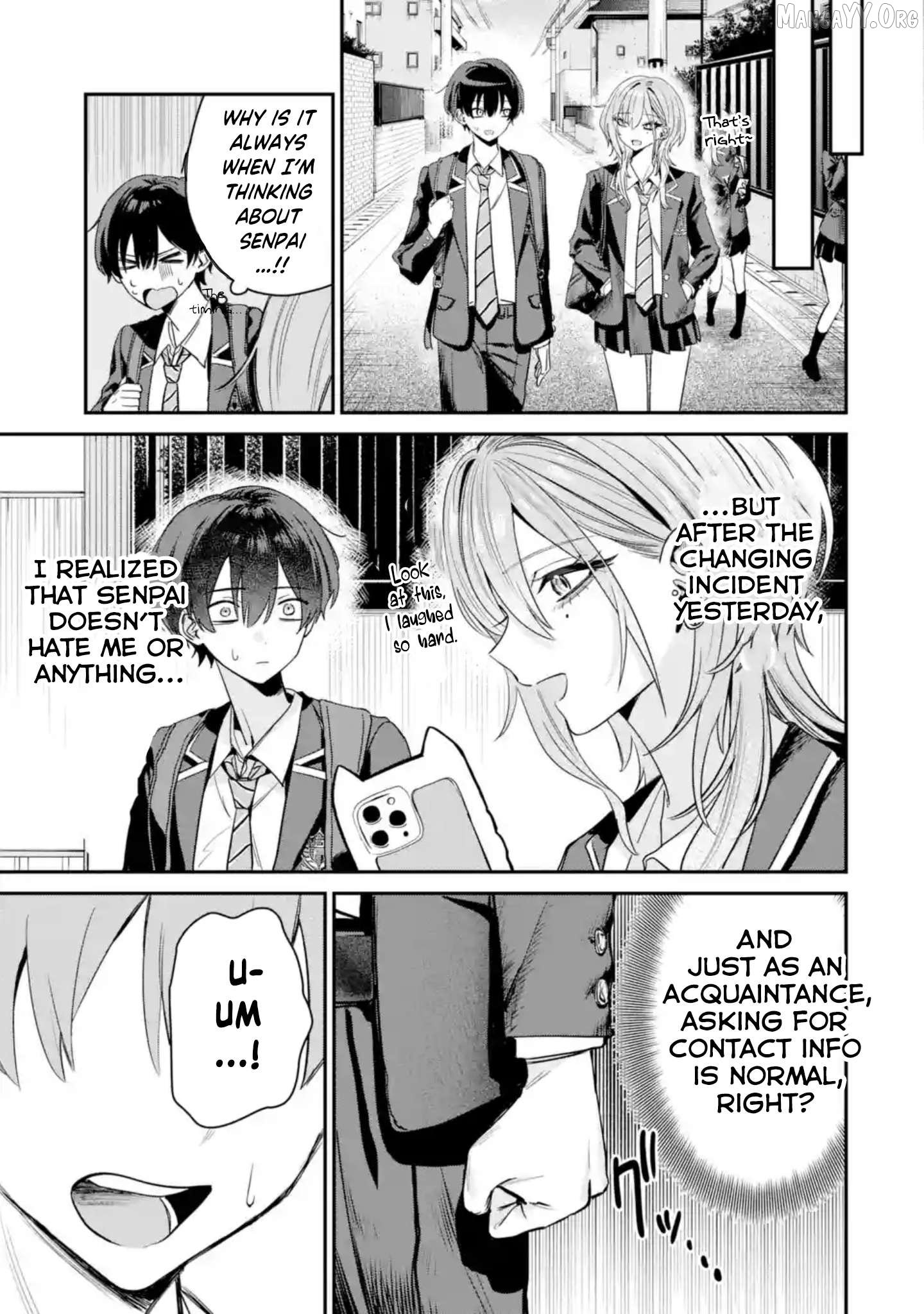 Haimiya-senpai wa Kowakute Kawaii Chapter 7 - Page 6