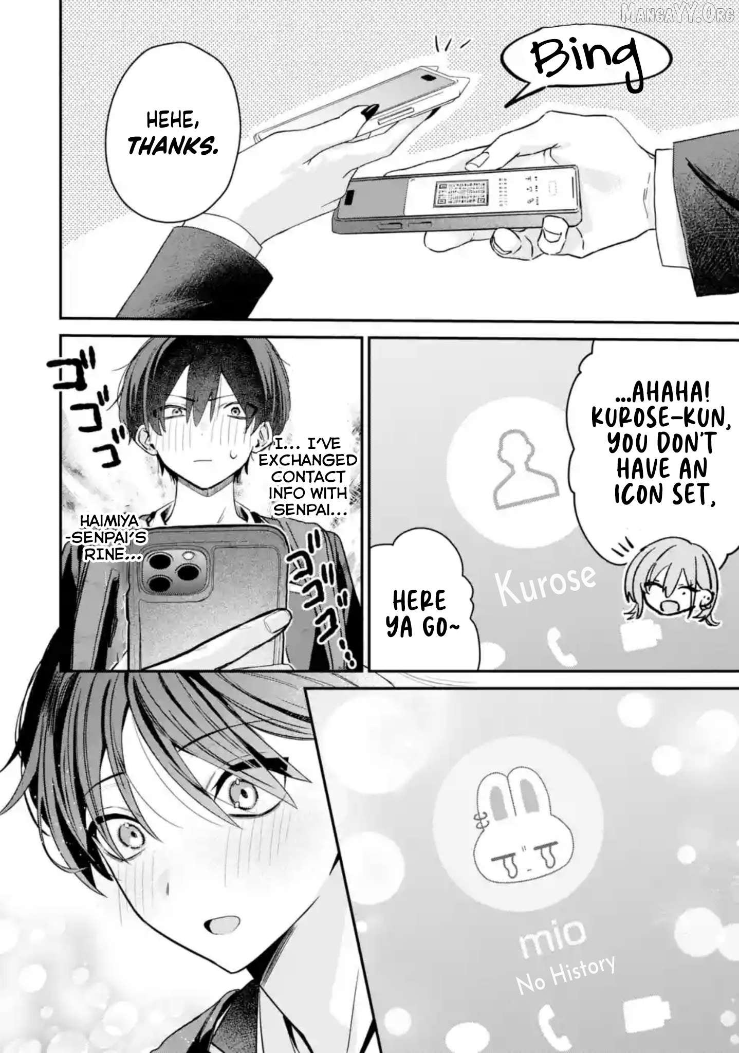 Haimiya-senpai wa Kowakute Kawaii Chapter 7 - Page 9