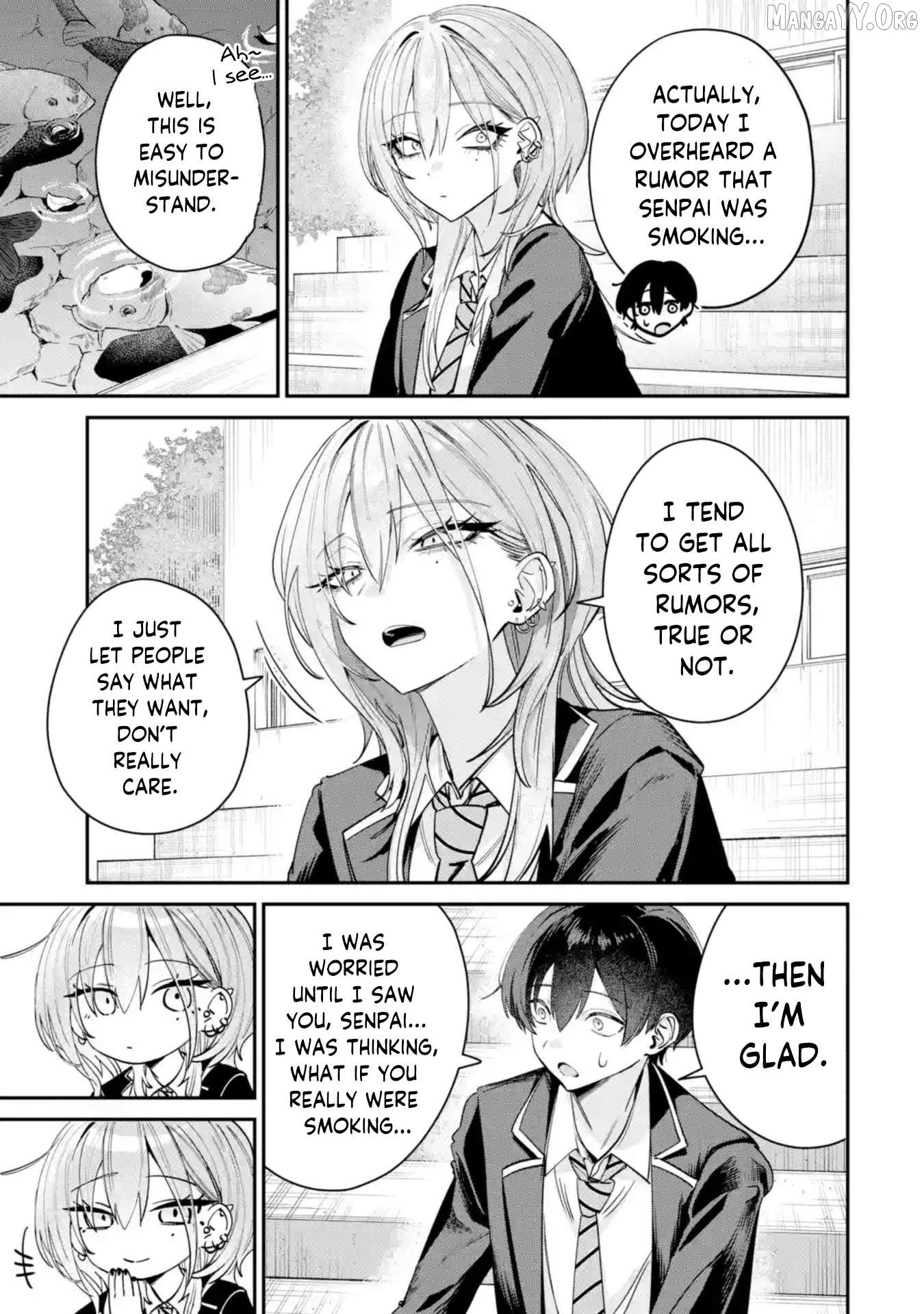 Haimiya-senpai wa Kowakute Kawaii Chapter 8 - Page 6