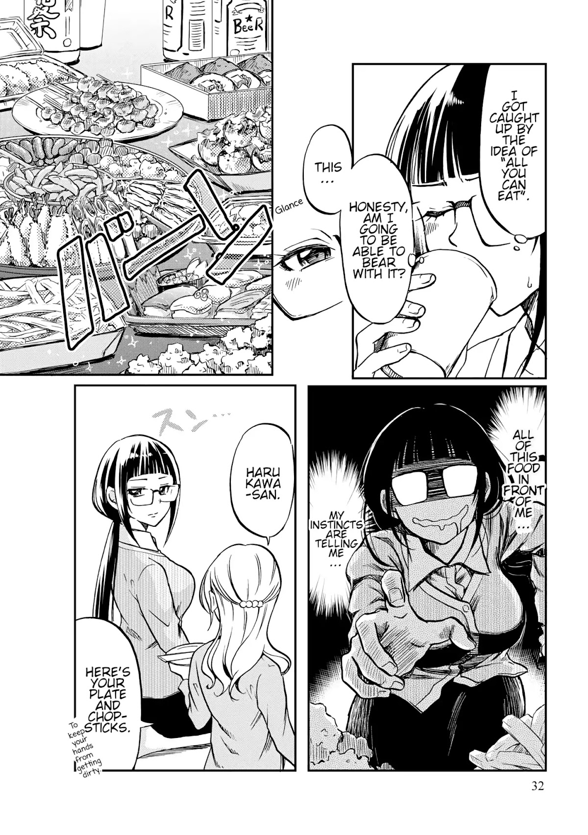 Harukawa-san is Hungry Today Too Chapter 4 - Page 2