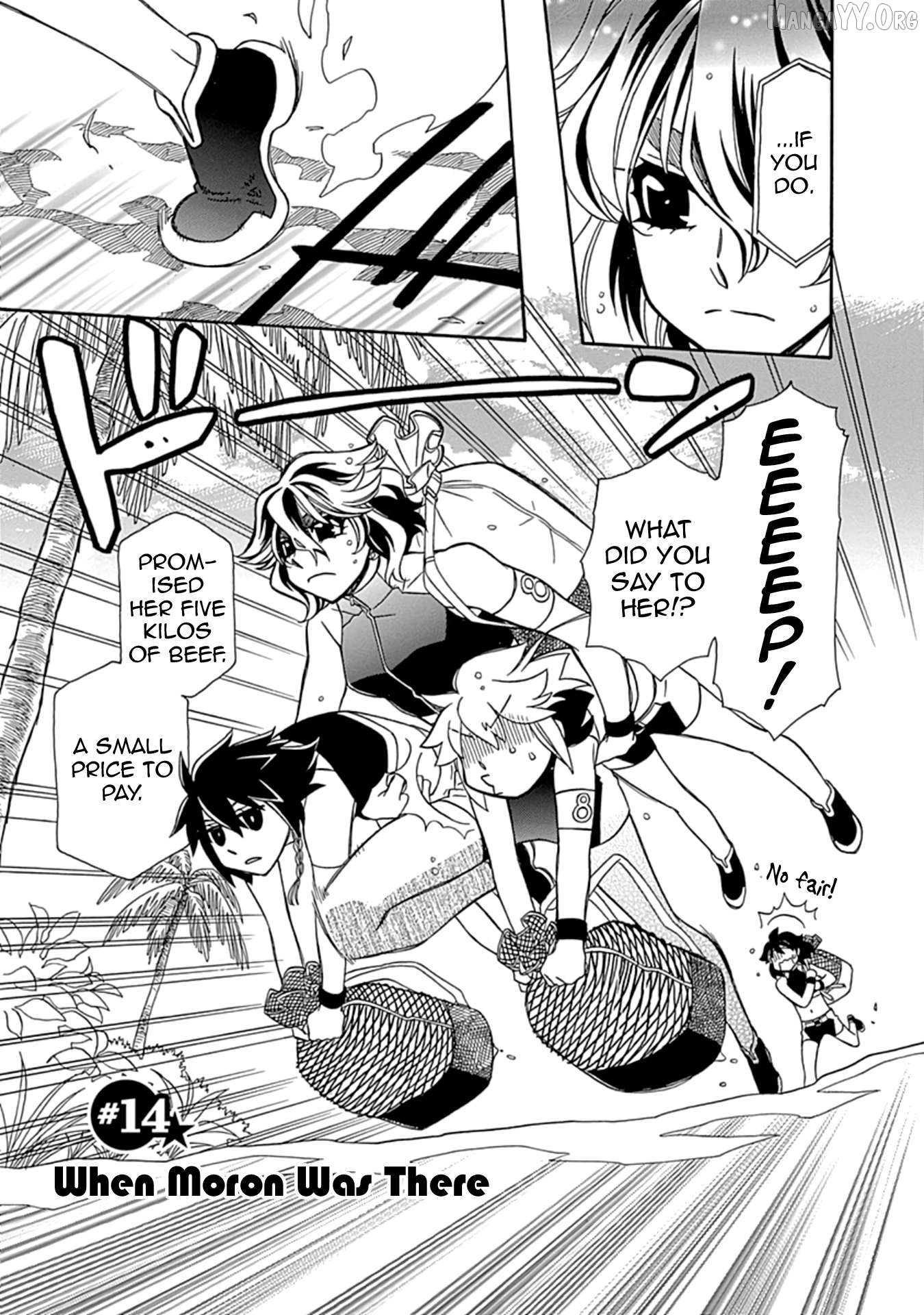 Hayate x Blade 2 Chapter 14 - Page 3