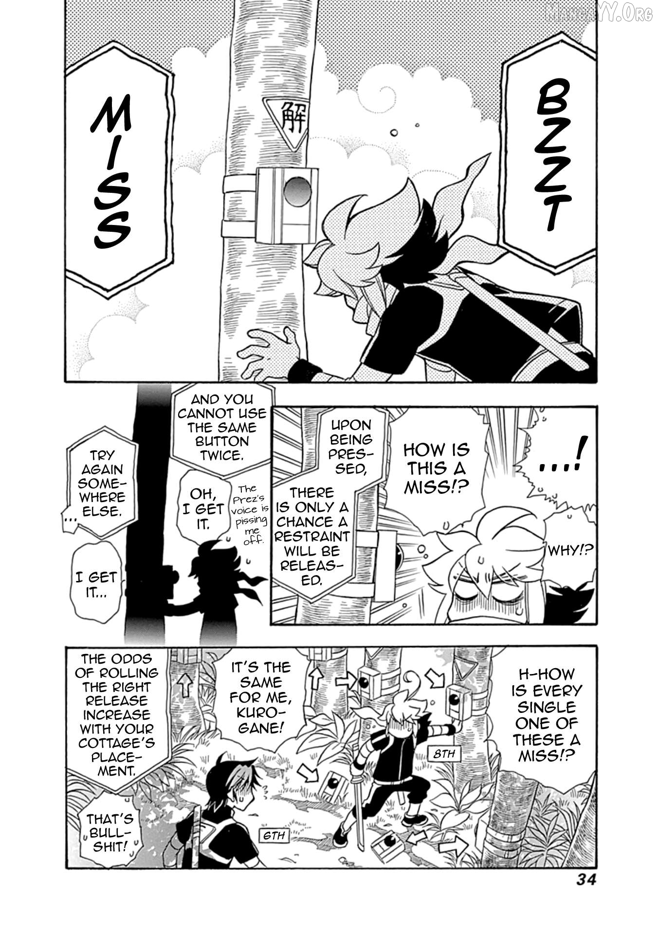 Hayate x Blade 2 Chapter 16 - Page 34