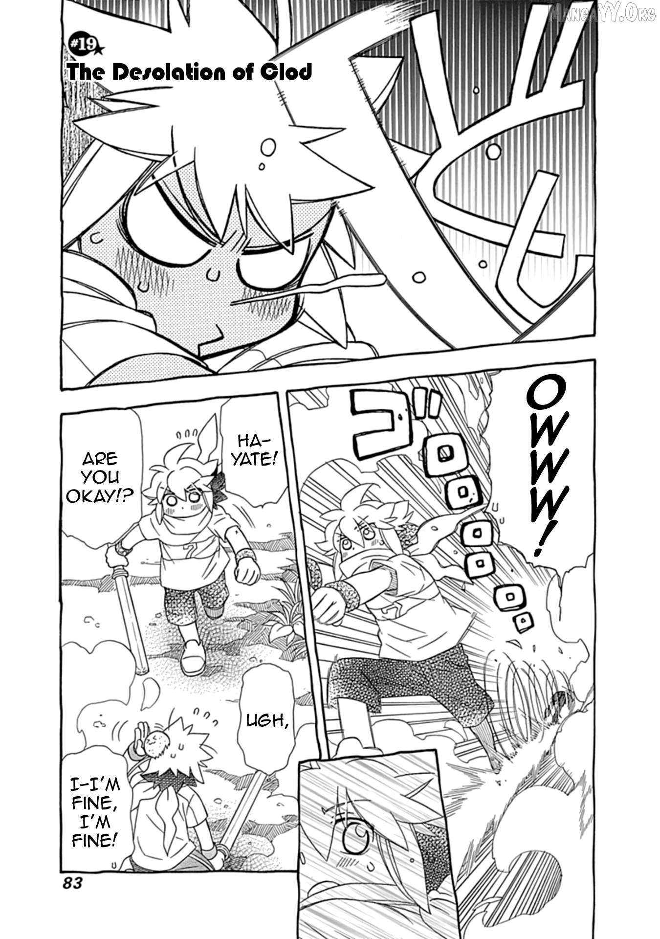 Hayate x Blade 2 Chapter 19 - Page 1