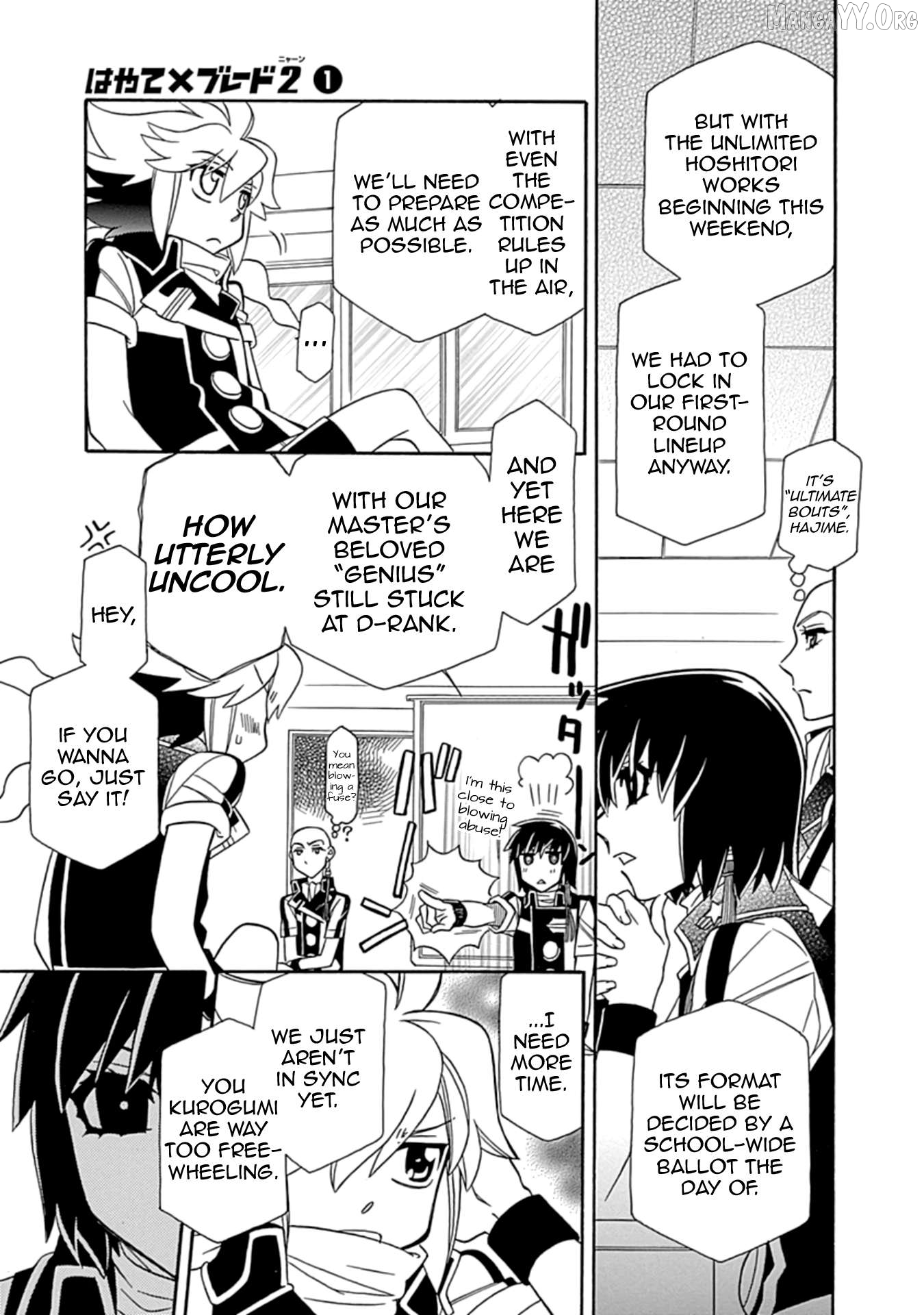 Hayate x Blade 2 Chapter 2 - Page 8