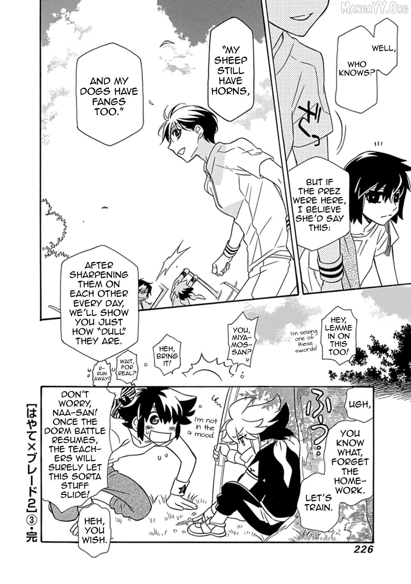 Hayate x Blade 2 Chapter 23 - Page 26