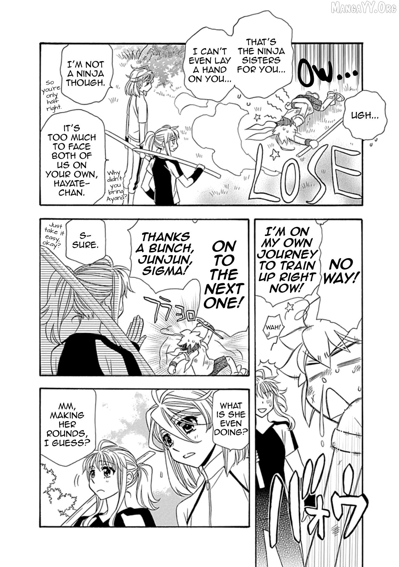 Hayate x Blade 2 Chapter 23 - Page 8