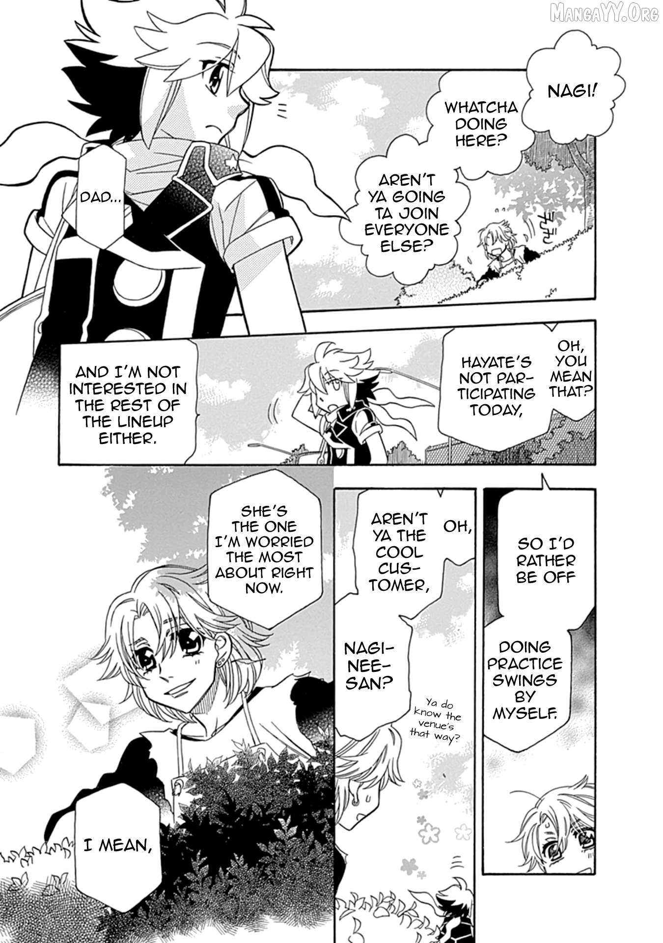 Hayate x Blade 2 Chapter 3 - Page 12