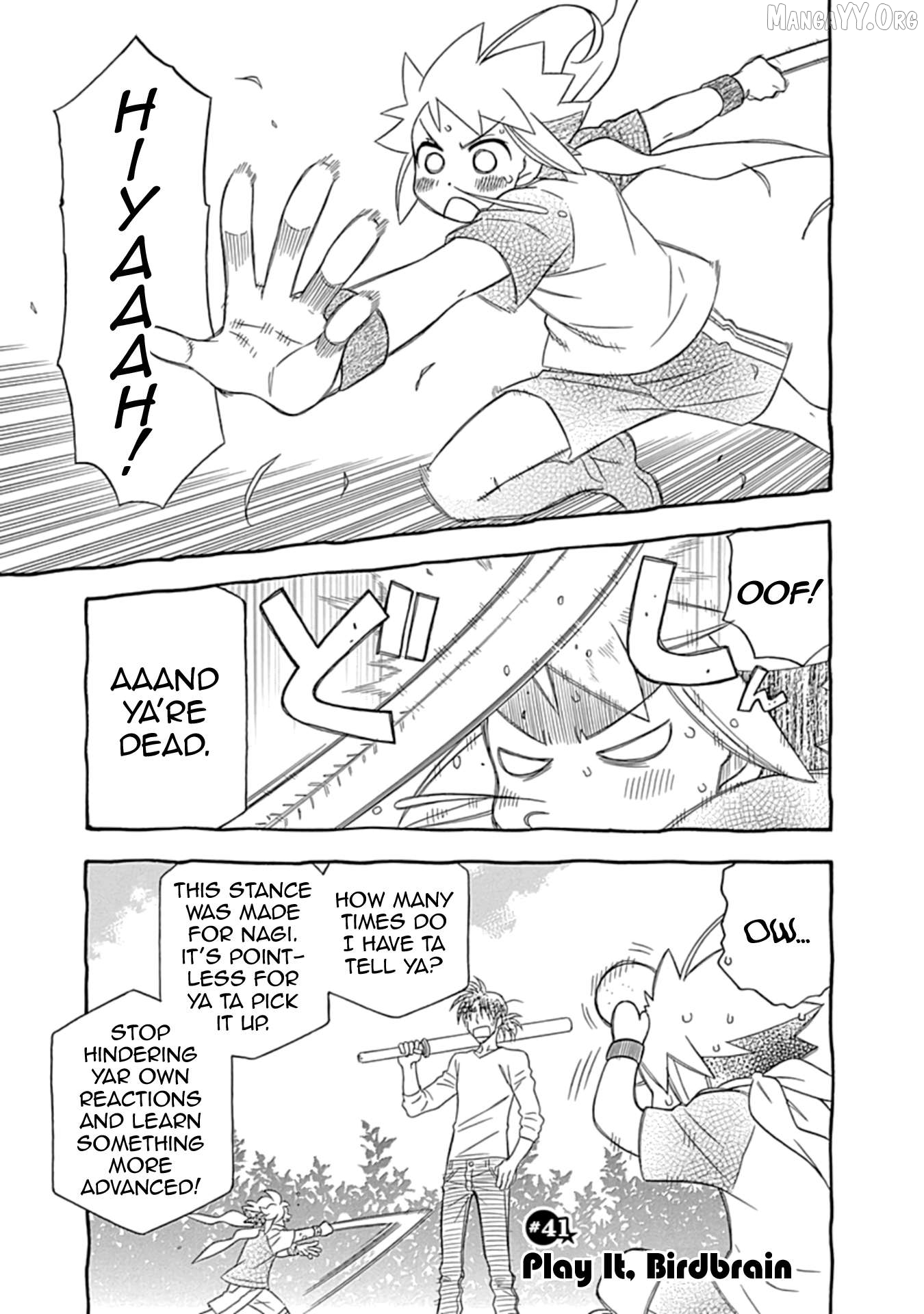 Hayate x Blade 2 Chapter 41 - Page 1