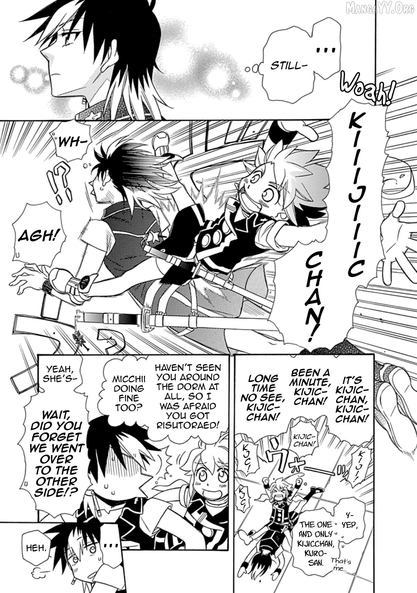 Hayate x Blade 2 Chapter 8 - Page 9